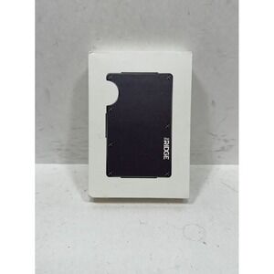 Ridge Slim RFID Blocking Wallet Money Clip Aluminum Gunmetal